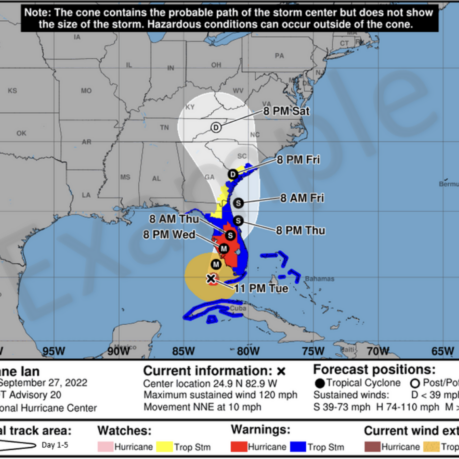 a map of the united states with weather forecast